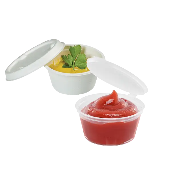 Jednorazowe pojemniki na sos dla gastronomii