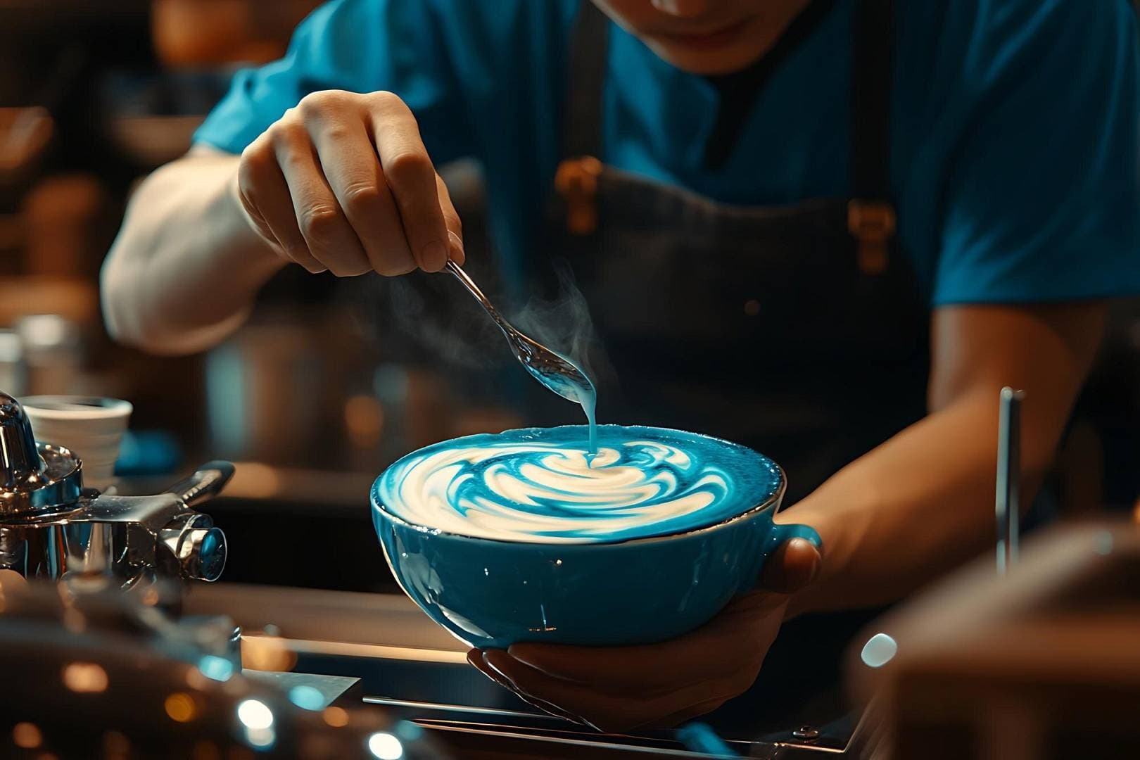 Jak barista wykorzystuje syropy Monin?